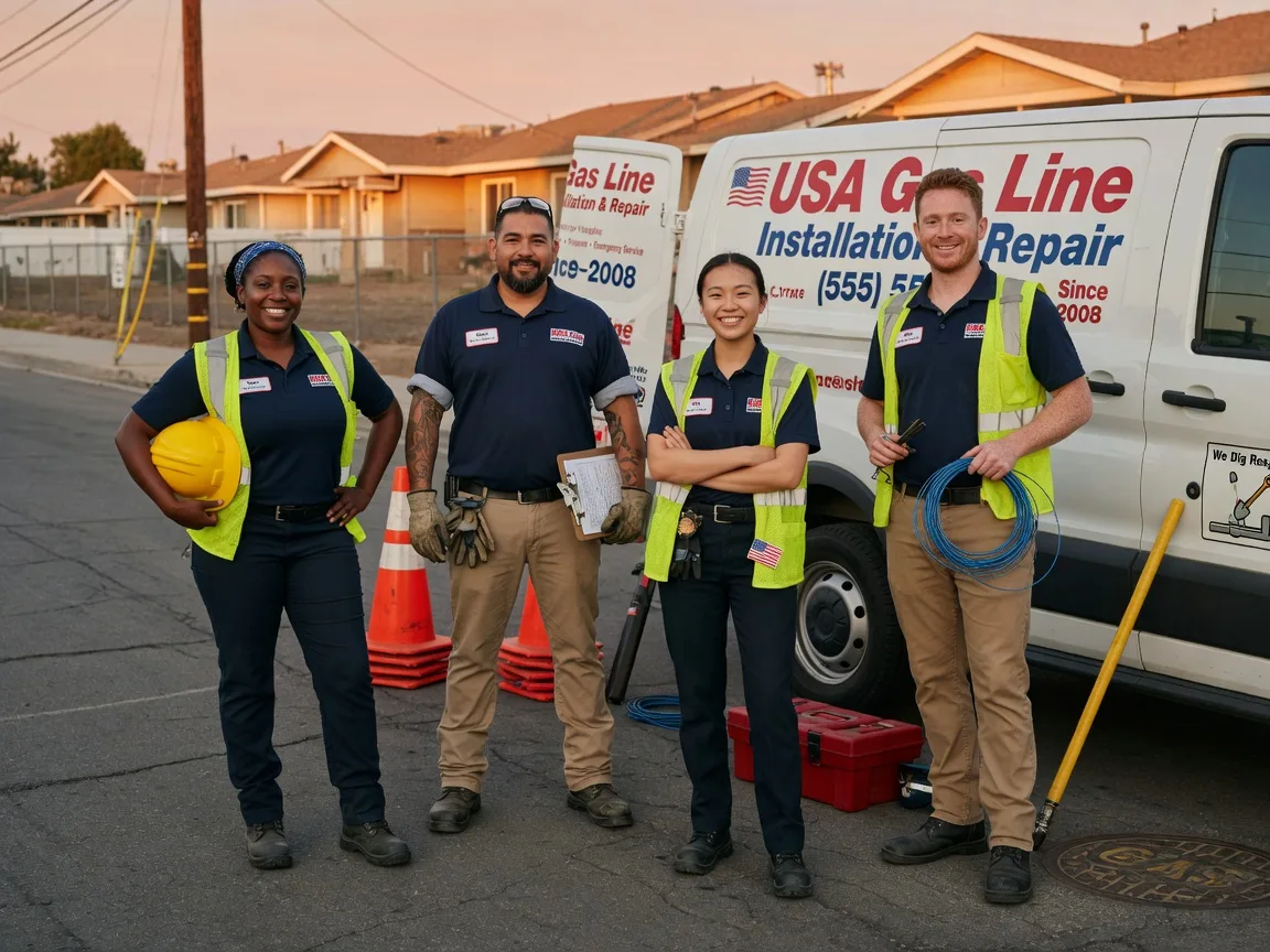 Gas Line Installation company in Amesville, OH