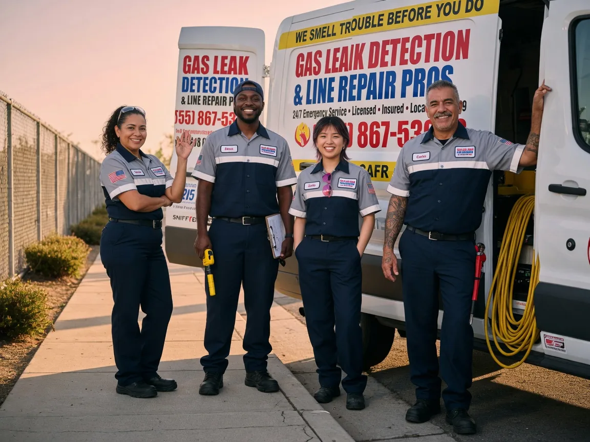 Gas Line Repair company in Amesville, OH