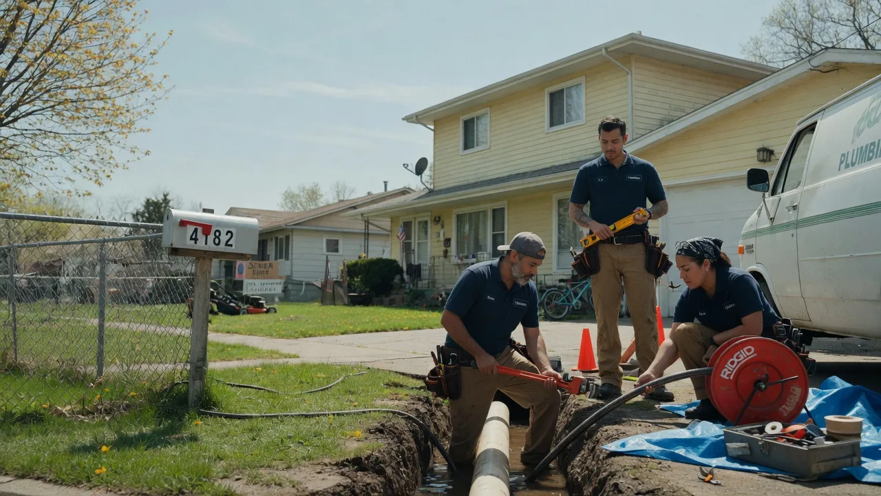 Gas Line Repair in Amesville, OH near me